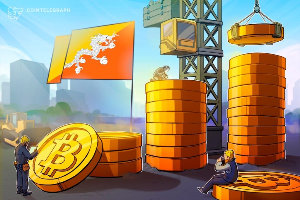 Bhutan Transfers 319 Bitcoin Worth $22.68 Million